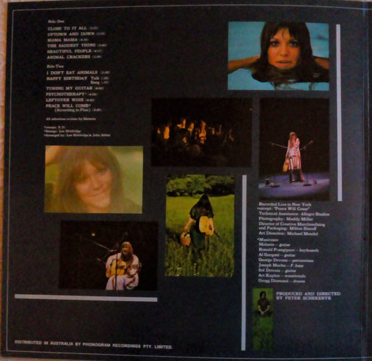 Melanie (2) : Leftover Wine (LP, Album, Gat)