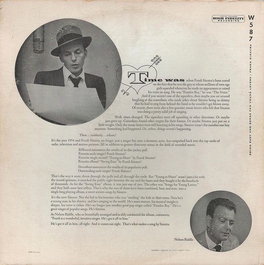 Frank Sinatra : Swing Easy! And Songs For Young Lovers (LP, Comp, Mono, RP, 1st)