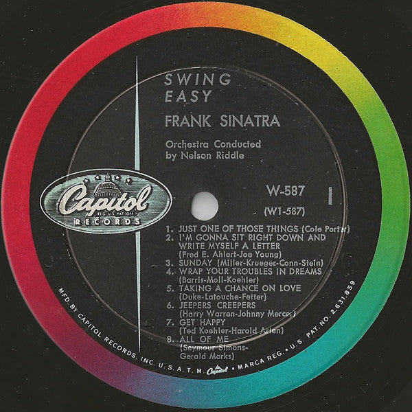Frank Sinatra : Swing Easy! And Songs For Young Lovers (LP, Comp, Mono, RP, 1st)