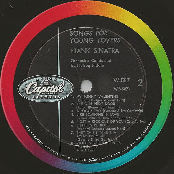 Frank Sinatra : Swing Easy! And Songs For Young Lovers (LP, Comp, Mono, RP, 1st)