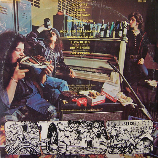 West, Bruce & Laing : Whatever Turns You On (LP, Album)