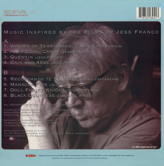 Jess Franco and His B-Band : The Manacoa Experience (LP, Album, RM)