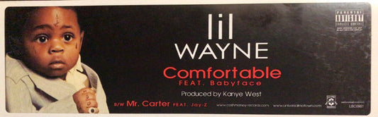 Lil Wayne : Comfortable / Mr. Carter (12", Promo)
