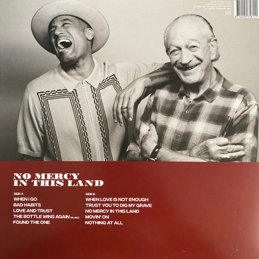Ben Harper And Charlie Musselwhite : No Mercy In This Land (LP, Album, 180)