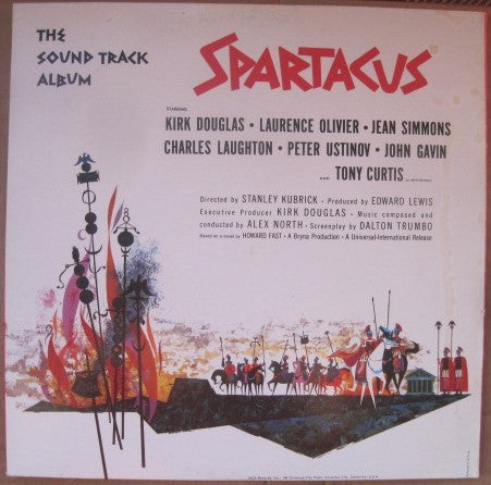 Alex North : Spartacus (The Sound Track Album) (LP, Album, RE, Gat)