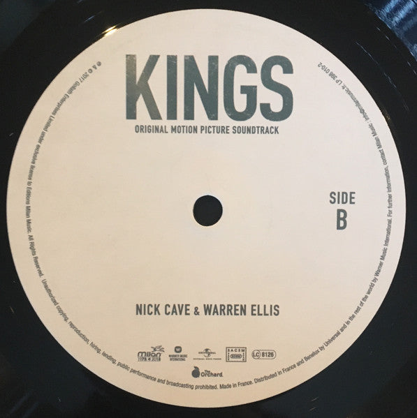 Nick Cave & Warren Ellis : Kings (Original Motion Picture Soundtrack) (LP)
