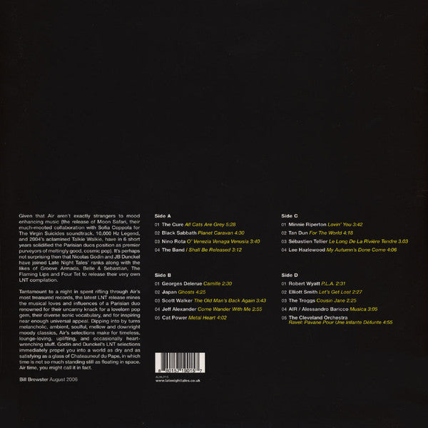 AIR : LateNightTales (2xLP, Comp, 180)
