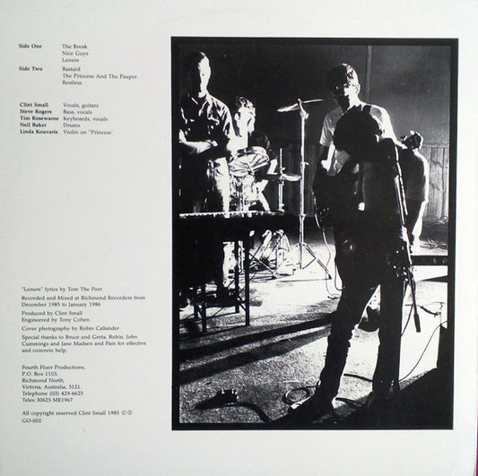 Clint Small : Loners (12", MiniAlbum)