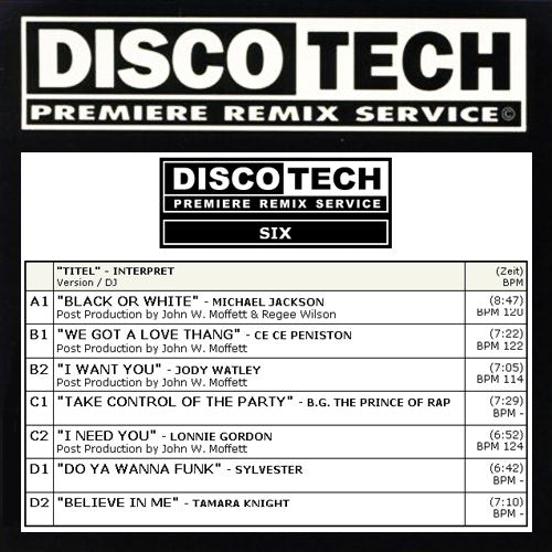 Various : DiscoTech Six (2x12", Comp, Promo)