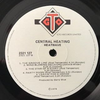 Heatwave : Central Heating (LP, Album)