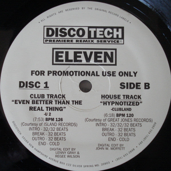Various : DiscoTech Eleven (2x12", Comp, Promo)