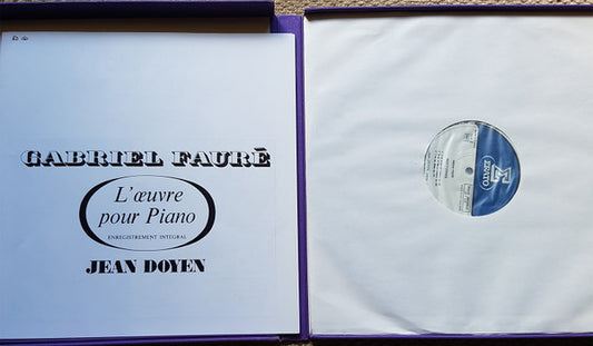 Gabriel Fauré - Jean Doyen : L'œuvre Pour Piano (Enregistrement Intégral) (5xLP + Box)