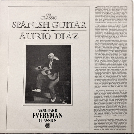 Alirio Díaz / Isaac Albéniz, Manuel De Falla, Enrique Granados, Miguel Llobet, Joaquín Malats, Luis De Milán, Alonso Mudarra, Luis de Narváez, Joaquín Rodrigo, Gaspar Sanz, Regino Sainz De La Maza, Domenico Scarlatti, Andrés Segovia, Fernando Sor, Francis : The Classic Spanish Guitar (2xLP, Comp, Gat)