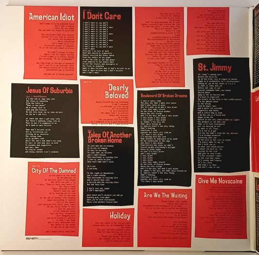 Green Day : American Idiot (2xLP, Album)