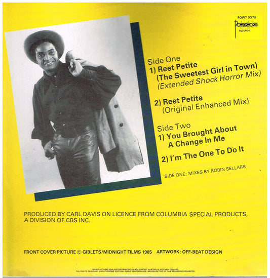 Jackie Wilson : Reet Petit (The Sweetest Girl In Town) (12", Single)