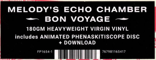 Melody's Echo Chamber : Bon Voyage (LP, Album, 180)