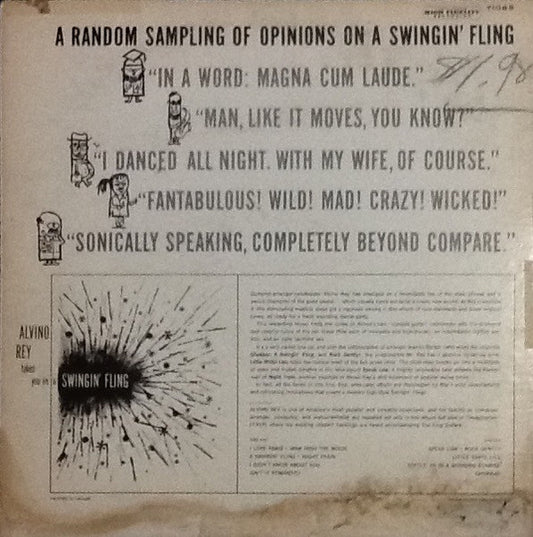 Alvino Rey : A Swingin' Fling (LP, Album, Mono)