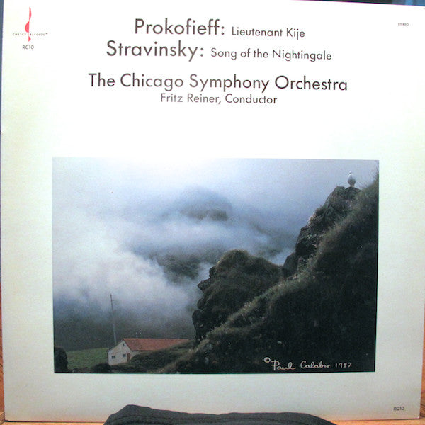 Sergei Prokofiev / Igor Stravinsky, Chicago Symphony Orchestra, Fritz Reiner : Lieutenant Kije / Song Of The Nightingale (LP, RE)