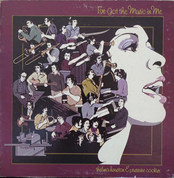 Thelma Houston & Pressure Cooker : I've Got The Music In Me (LP, Album, Ltd, Dir)