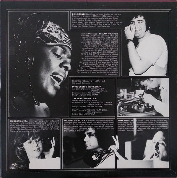 Thelma Houston & Pressure Cooker : I've Got The Music In Me (LP, Album, Ltd, Dir)
