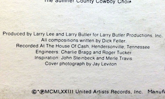 Dick Feller : Dick Feller Wrote... (LP, Album)