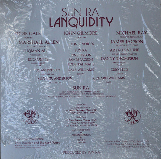 Sun Ra : Lanquidity (LP, Album, Ltd, RE, Red)