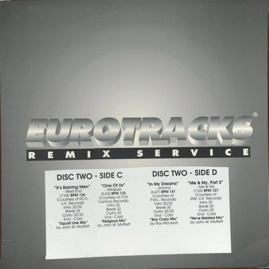 Various : Eurotracks Mixes Issue Thirteen (13) (2x12", Comp, Promo)