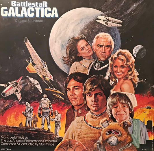 Various : Battlestar Galactica (Original Soundtrack) (LP, Album)