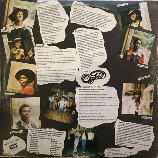 Sonny Okosun : Fire In Soweto (LP, Album)