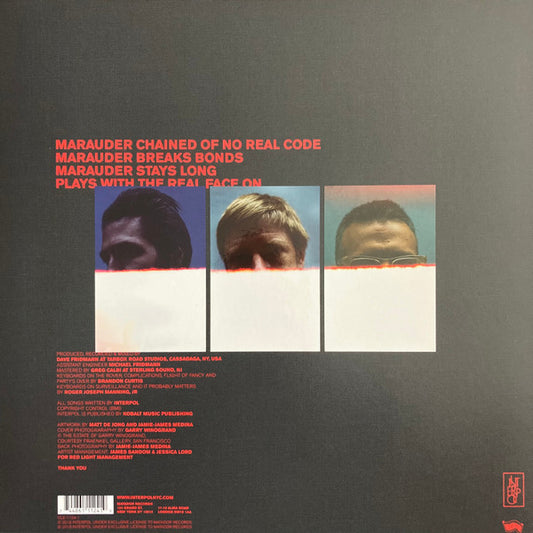 Interpol : Marauder (LP, Album)