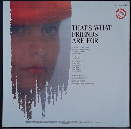 The Sven Libaek Orchestra* : That's What Friends Are For (LP, Album)