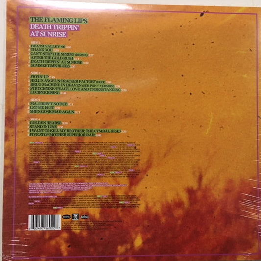 The Flaming Lips : Death Trippin' At Sunrise: Rarities, B-Sides & Flexi-Discs 1986-1990 (2xLP, Comp, RM)