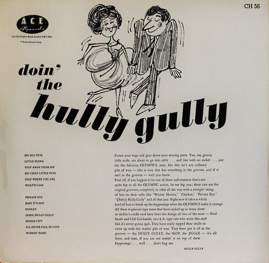 The Olympics : Doin' The Hully Gully (LP, Comp, Mono)