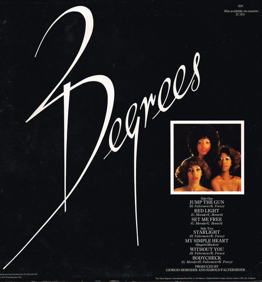 The Three Degrees : 3D (LP, Album)