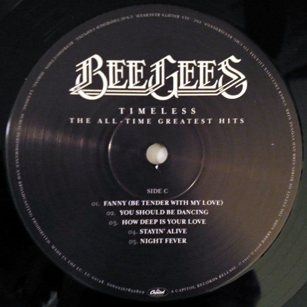 Bee Gees : Timeless (The All-Time Greatest Hits) (2xLP, Comp, RE, 180)