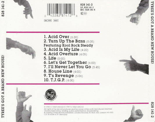 Tyree Cooper : Tyree's Got A Brand New House! (CD, Album)