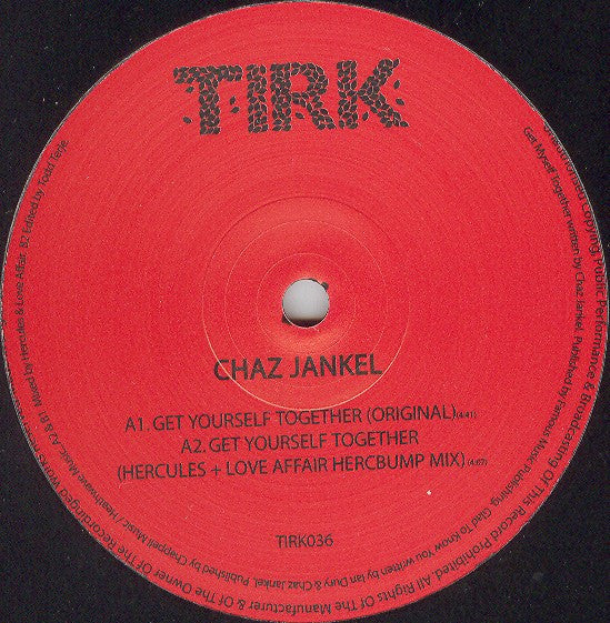 Chas Jankel : Get Yourself Together (12")