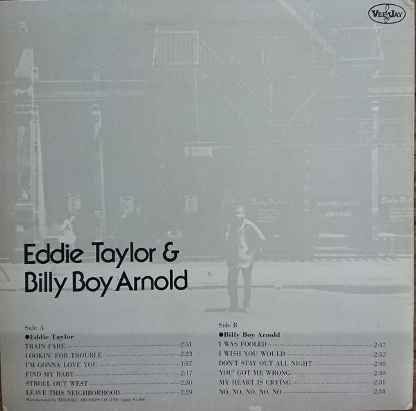 Eddie Taylor (2) & Billy Boy Arnold : Eddie Taylor & Billy Boy Arnold (LP, Comp, Mono)