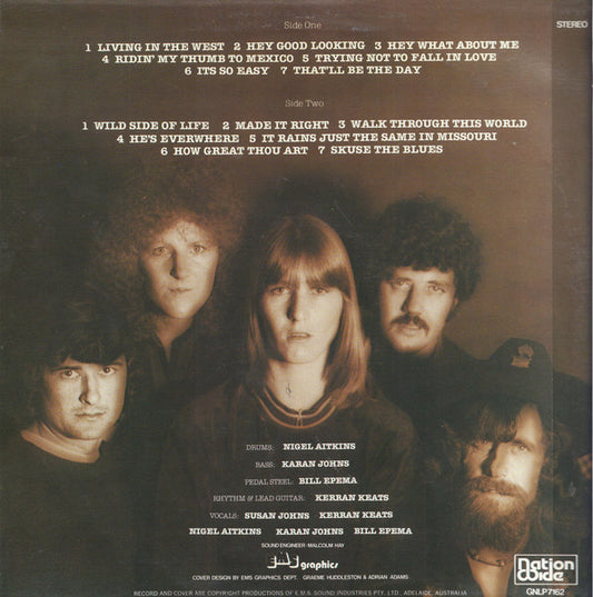 Denva : Livin' In The West (LP)