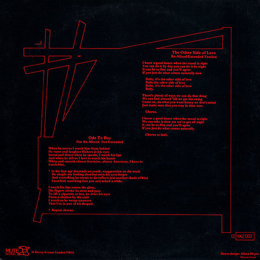 Yazoo : The Other Side Of Love (12", Single)