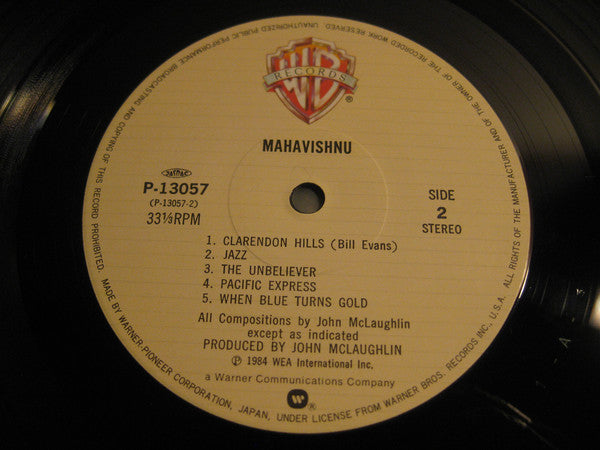 Mahavishnu Orchestra : Mahavishnu (LP, Album)