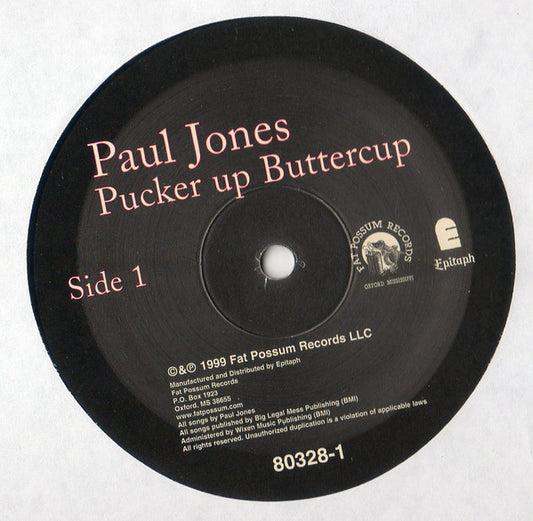 Paul Jones (2) : Pucker Up Buttercup (LP, Album)
