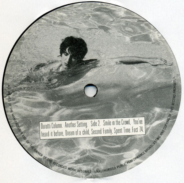 The Durutti Column : Another Setting (LP, Album, M/Print, Sid)