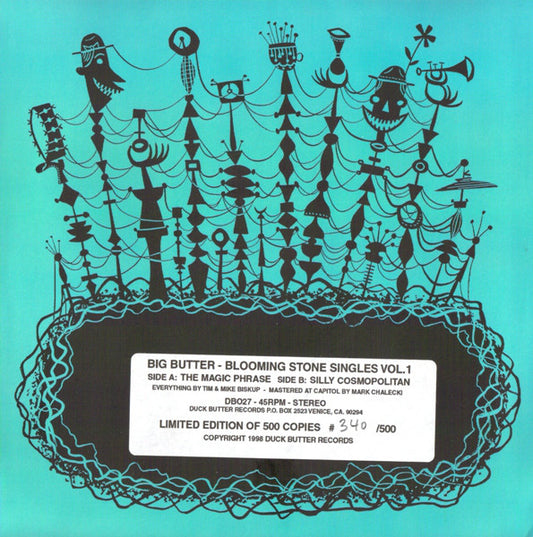 Big Butter : Blooming Stone Singles Vol 1 (7", Ltd)