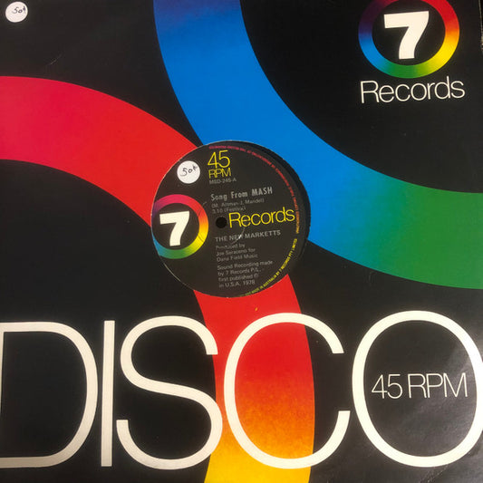 The Marketts : Song From M*A*S*H (12")