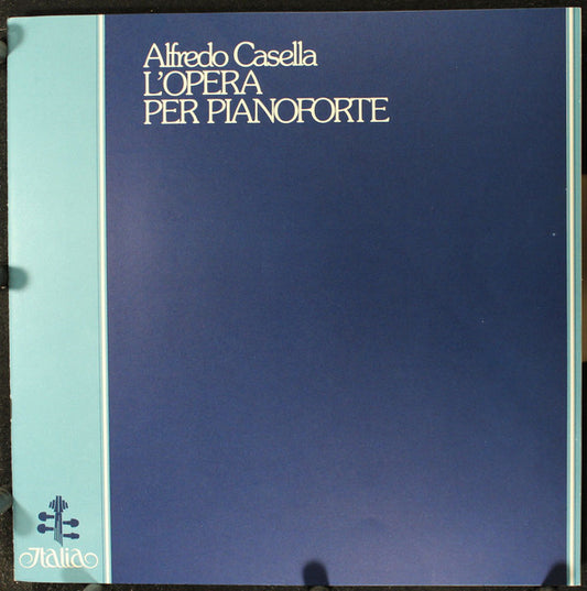 Alfredo Casella - Lya De Barberis : L'Opera Per Pianoforte (3xLP + Box)