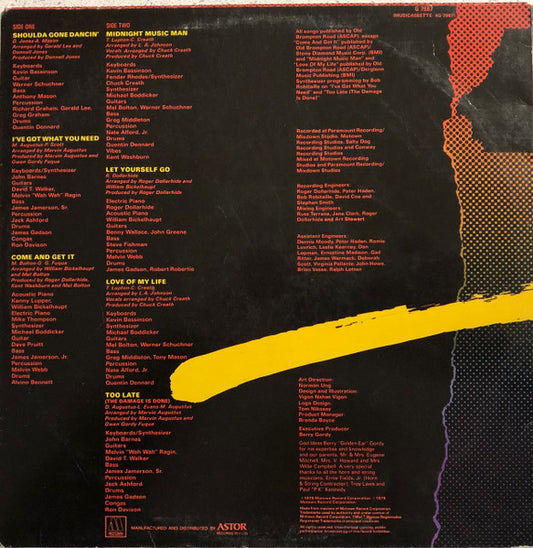 High Inergy : Shoulda Gone Dancin' (LP, Album)