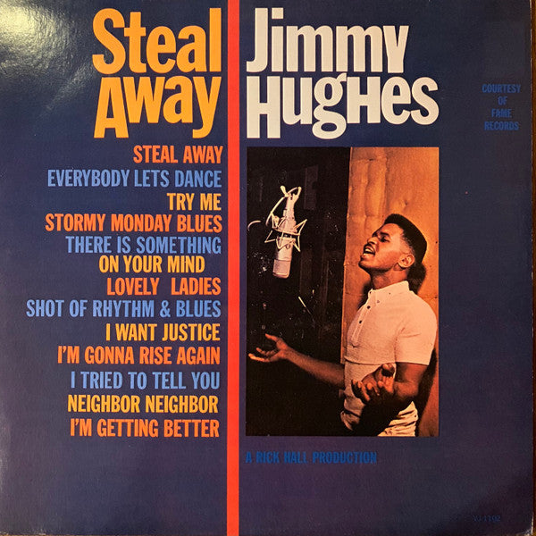 Jimmy Hughes : Steal Away (LP, Album, RE)