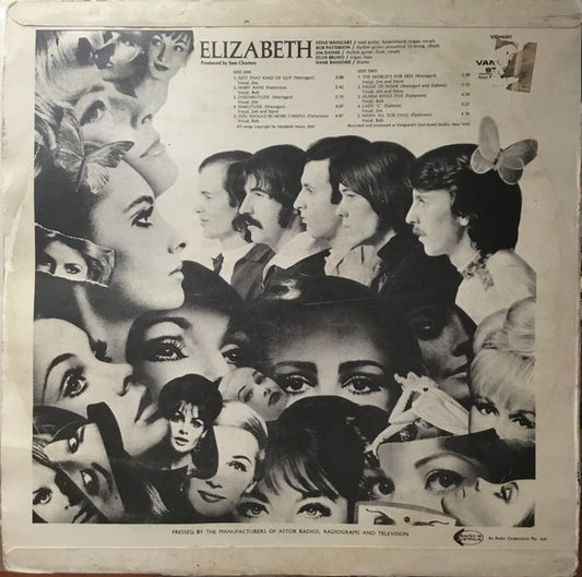 Elizabeth (11) : Elizabeth (LP, Album)