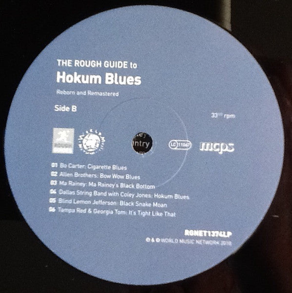Various : The Rough Guide To Hokum Blues Reborn And Remastered (LP, Comp, Ltd, RM)